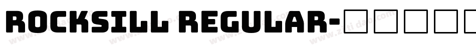 rocksill regular字体转换